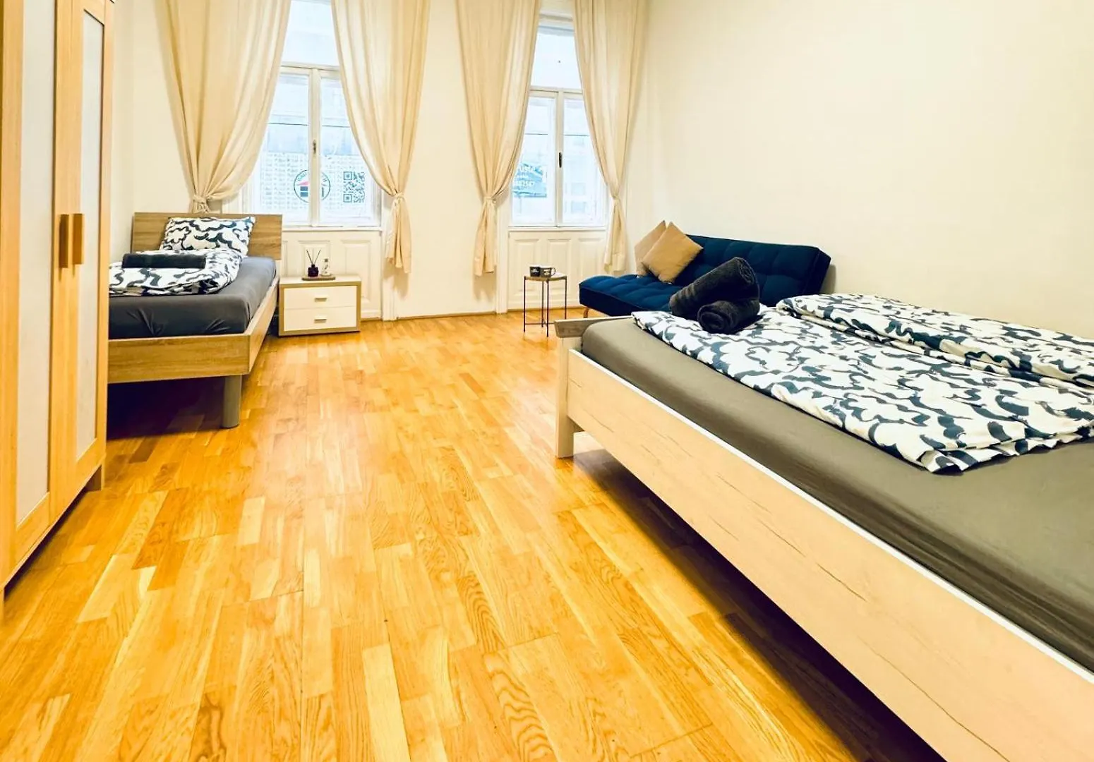 Апартаменты Comfy 1Br Apt For 4, 10Min Transport To Stadthalle Вена Австрия